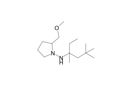 4-N-[2'-(Methoxymethyl)pyrrolidin-1'-yl]amino-2,2,4-trimethylhexane