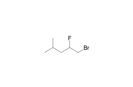1-Bromo-2-fluoro-4-methylpentane
