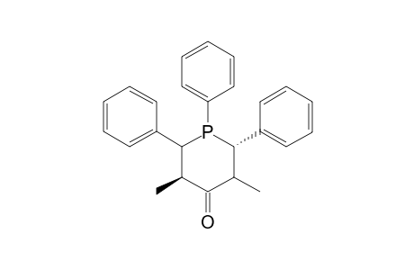 3,5-DIMETHYL-1,2,6-TRIPHENYL-4-PHOSPHORINANONE