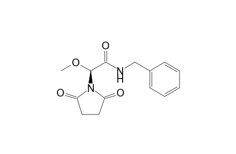 (S/R)-N-Benzyl-2-(2,5-dioxopyrrolidinyl)-2-methoxyethanamide
