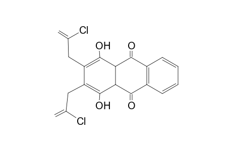 2,3-bis(2'-Chloroprop-2'-enyl)-1,4-dihydroxyanthracene-9,10-dione