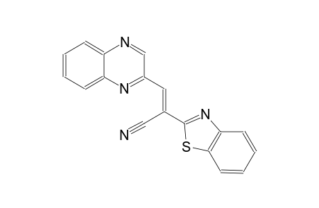 2-benzothiazoleacetonitrile, alpha-(2-quinoxalinylmethylene)-