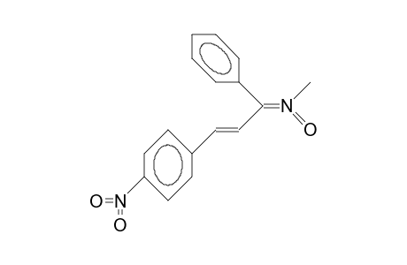 1-(4-Nitro-phenyl)-3-phenyl-(E,E)-propene 3-(N-methyl-nitrone)