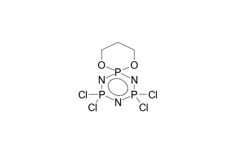 SPIRO[4,4,6,6-TETRACHLOROCYCLOTRIPHOSPHAZENE-2,2'-(1',3',2'-DIOXAPHOSPHORINANE)]