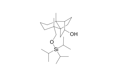 1,5-Dimethyl-5-(triisopropylsilyloxymethyl)tricyclo[4.4.0.2(6,9)]undeca-10-ol