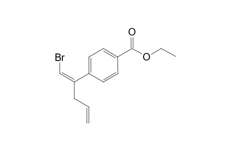 (Z)-1-bromo-2-(4-ethoxycarbonylphenyl)-1,4-pentadiene