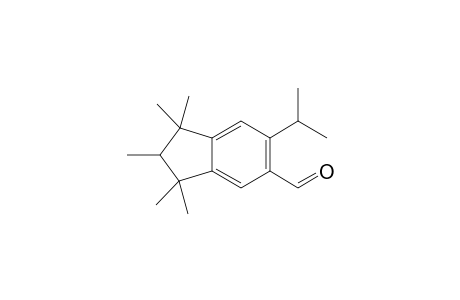 6-isopropyl-1,1,2,3,3-pentamethyl-5-indancarbaldehyde