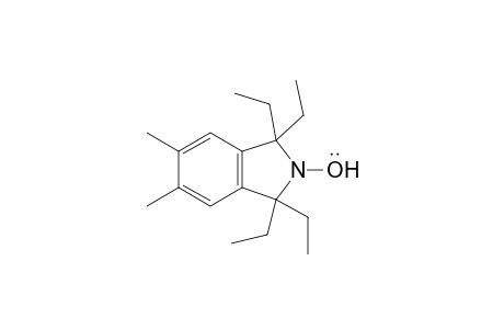 1,1,3,3-Tetraethyl-5,6-dimethylisoindoline-2-yloxyl