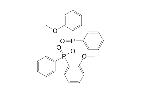 Phosphinic acid, (2-methoxyphenyl)phenyl-, anhydride, (R*,S*)-