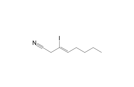 (Z)-3-Iodo-3-octenenitrile