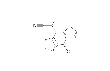 Bicyclo[2.2.1]heptane-2-propanenitrile, 3-(bicyclo[2.2.1]hept-2-ylcarbonyl)-.alpha.-methyl-