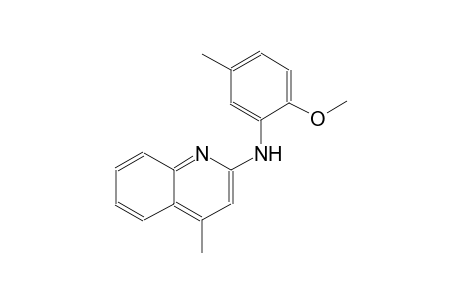N-(2-Methoxy-5-methylphenyl)-4-methyl-2-quinolinamine