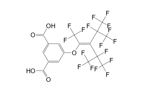 5-[3,4,4,4-tetrafluoro-2-[1,2,2,2-tetrafluoro-1-(trifluoromethyl)ethyl]-1,3-bis(trifluoromethyl)but-1-enoxy]isophthalic acid