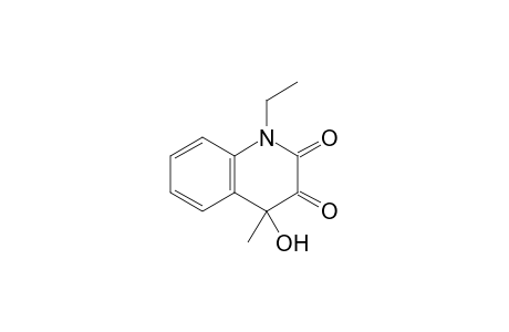 1-Ethyl-4-hydroxy-4-methyl-quinoline-2,3-dione