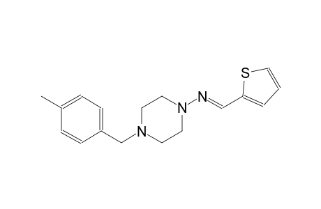 1-piperazinamine, 4-[(4-methylphenyl)methyl]-N-[(E)-2-thienylmethylidene]-
