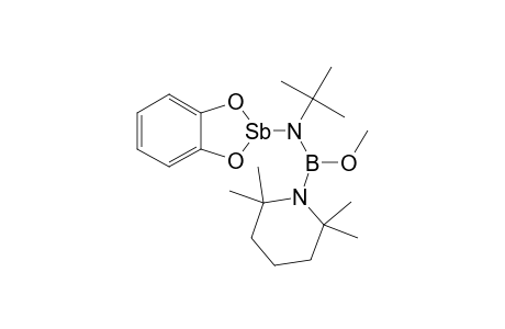 (1,3,2-BENZODIOXASTIBOL-2-YL)-TERT.-BUTYL-[METHOXY-(2,2,6,6-TETRAMETHYLPIPERIDINO)-BORYL]-AMINE