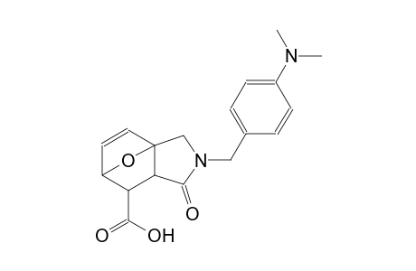 3-[4-(dimethylamino)benzyl]-4-oxo-10-oxa-3-azatricyclo[5.2.1.0~1,5~]dec-8-ene-6-carboxylic acid