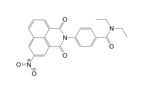 N,N-diethyl-4-(5-nitro-1,3-dioxo-1H-benzo[de]isoquinolin-2(3H)-yl)benzamide