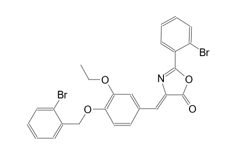 (4Z)-4-{4-[(2-bromobenzyl)oxy]-3-ethoxybenzylidene}-2-(2-bromophenyl)-1,3-oxazol-5(4H)-one