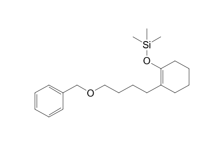2-(4-Benzyloxybutyl)-1-(trimethylsilyloxy)cyclohexene