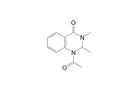 1-acetyl-2,3-dihydro-2,3-dimethyl-4(1H)-quinazolinone