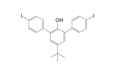 2,6-Bis(4-iodophenyl)-4-tert-butylphenol