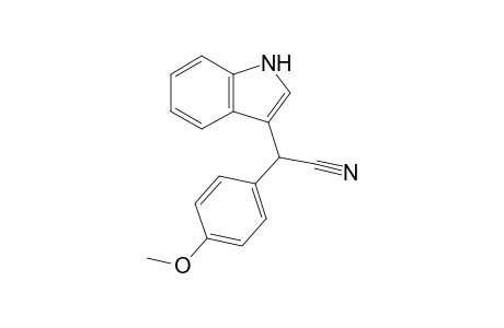 2-(1H-Indol-3-yl)-2-(4-methoxyphenyl)acetonitrile