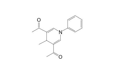 3,5-Diacetyl-4-methyl-1-phenyl-1,4-dihydropyridine