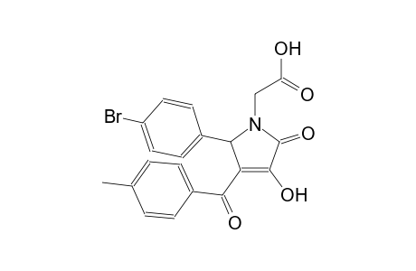 [2-(4-bromophenyl)-4-hydroxy-3-(4-methylbenzoyl)-5-oxo-2,5-dihydro-1H-pyrrol-1-yl]acetic acid