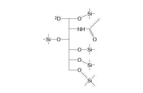 Sorbitol-1-D1, 2-acetamido-2-desoxy-pentakis-O-(trimethylsilyl9-