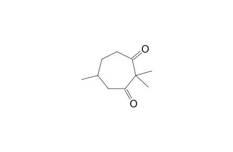 2,2,5-Trimethylcycloheptane-1,3-dione