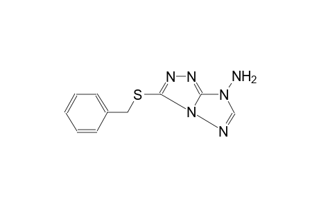 3-(benzylsulfanyl)-7H-[1,2,4]triazolo[4,3-b][1,2,4]triazol-7-ylamine