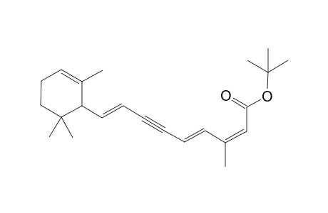 tert-Butyl (2Z,4E,8E)-3-Methyl-9-(2,6,6-trimethylcyclohexa-2-enyl)nona-2,4,8-trien-6-ynoate