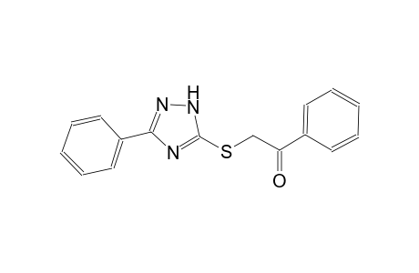 1-Phenyl-2-(5-phenyl-4H-[1,2,4]triazol-3-ylsulfanyl)-ethanone