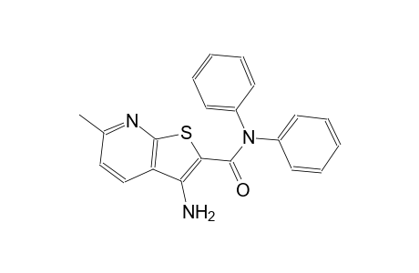 3-amino-6-methyl-N,N-diphenylthieno[2,3-b]pyridine-2-carboxamide