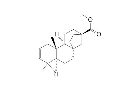 17-Norkaur-2-ene-13-carboxylic acid, methyl ester, (8.beta.,13.beta.)-