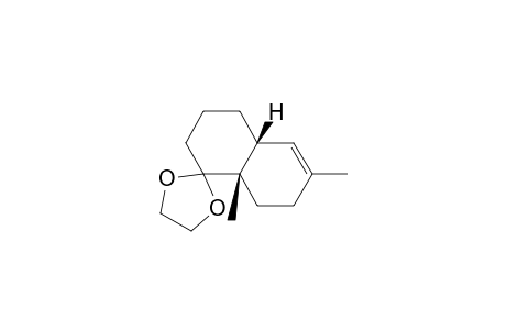 5,5-(ethylenedioxy)-2,4a.beta.-dimethyl-trans-3,4,4a,5,6,7,8,8a-octahydronaphthalene