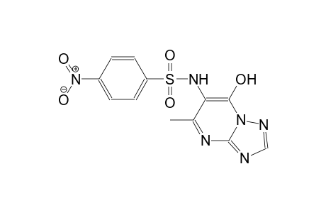 benzenesulfonamide, N-(7-hydroxy-5-methyl[1,2,4]triazolo[1,5-a]pyrimidin-6-yl)-4-nitro-