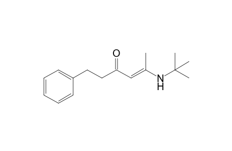 2-(N-tert-Butylamino)-6-phenylhex-2-en-4-one