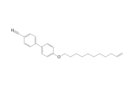 [1,1'-Biphenyl]-4-carbonitrile, 4'-(10-undecenyloxy)-
