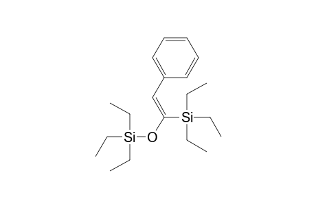 Triethyl-[(Z)-2-phenyl-1-triethylsilyl-ethenoxy]silane