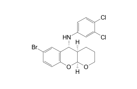 (4aR,5R,10aS)-7-bromo-N-(3,4-dichlorophenyl)-2,3,4,4a,5,10a-hexahydropyrano[2,3-b]chromen-5-amine