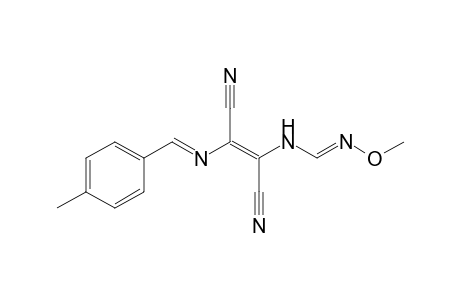 N-[2-[N'-(4-Methylphenyl)methyleneamino]-1,2-dicyanovinyl]-O-methylformamidoxime