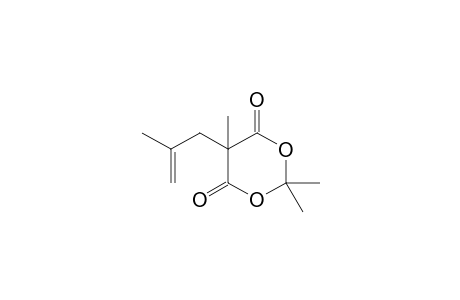 5-(2-Methylallyl)-2,2,5-trimethyl-1,3-dioxane-4,6-dione