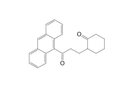 Cyclohexanone, 2-[3-(9-anthracenyl)-3-oxopropyl]-