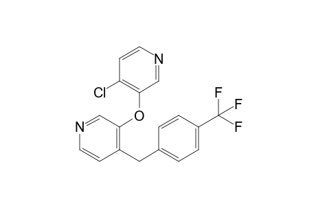 4'-Chloro-4-(p-trifluoromethylbenzyl)-3,3'-oxybispyridine