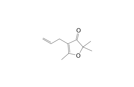 2,2,5-Trimethyl-4-(prop-2-enyl)furan-3(2H)-one