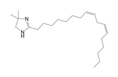 2-[(8Z,11Z)-heptadeca-8,11-dienyl]-4,4-dimethyl-1,5-dihydroimidazole