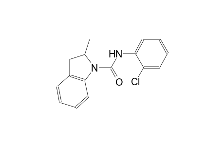 N-(2-chlorophenyl)-2-methyl-1-indolinecarboxamide