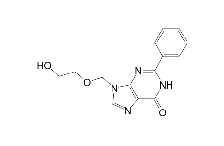 9-(2-hydroxyethoxymethyl)-2-phenyl-3H-purin-6-one